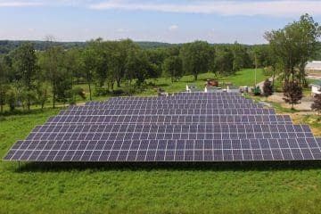 Maryland farm solar array experienced local installer Aurora Energy Inc.