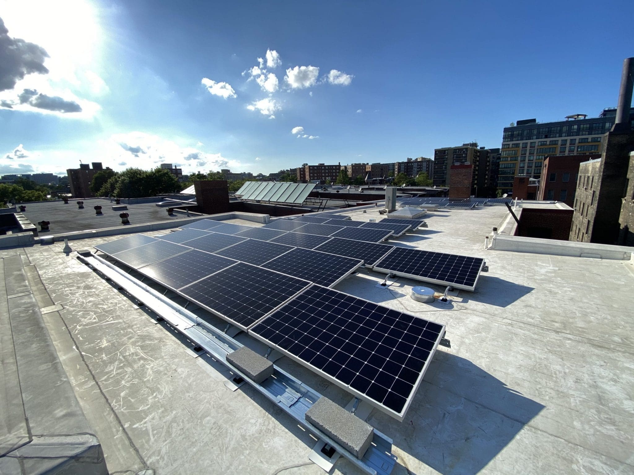 The Sheldon apartments solar array Washington D.C.