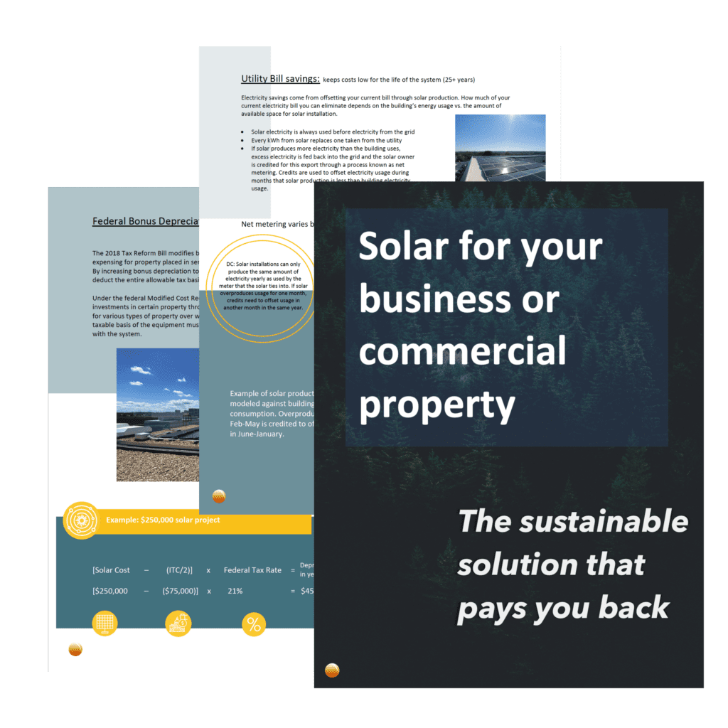 How to finance your commercial solar array